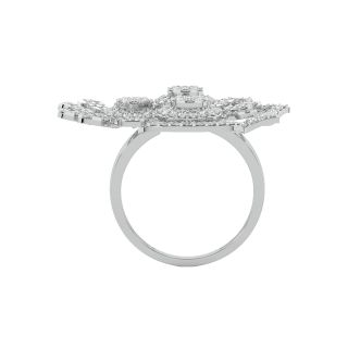 Elen Round Diamond Engagement Ring